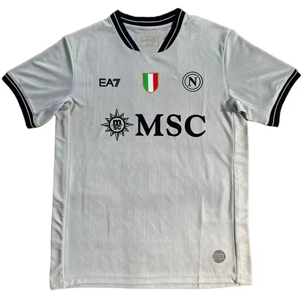 SSC Napoli Camiseta 2025 2026 Portero Gris - Camiseta Serie A SSC Napoli | 7camisetas