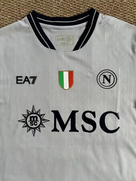 SSC Napoli Camiseta 2025 2026 Portero Gris - Camiseta Serie A SSC Napoli | 7camisetas