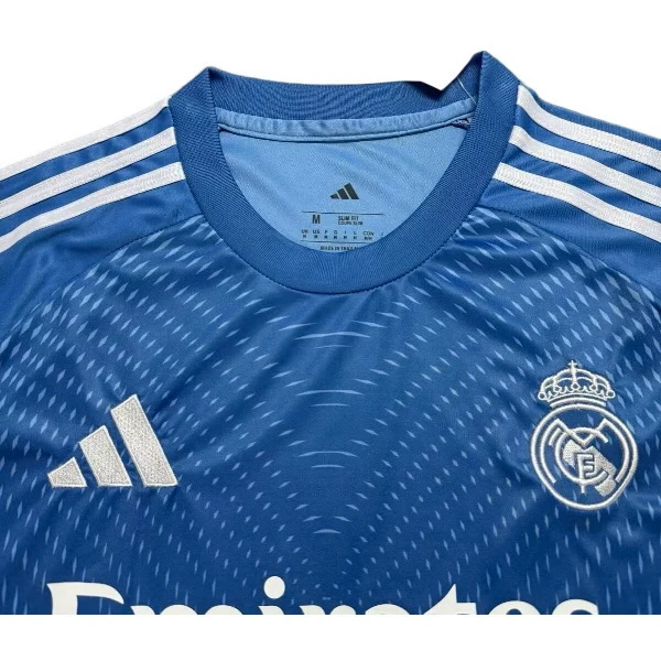 Real Madrid Camiseta 2025 2026 Portero Azul - Camiseta Real Madrid | 7camisetas