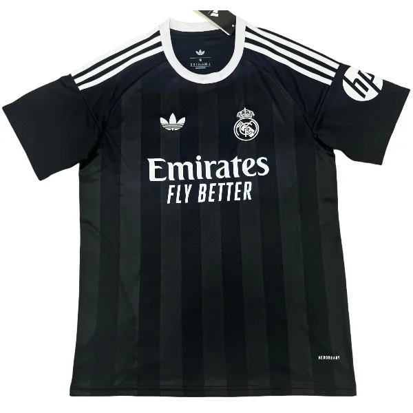 Real Madrid Camiseta 2025 2026 Portero Negra - Camiseta Real Madrid | 7camisetas