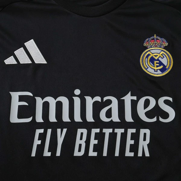 Real Madrid Camiseta 2026 2027 Portero Negra - Camiseta Real Madrid | 7camisetas