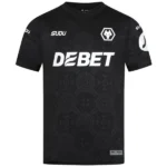 Wolves FC Camiseta 2025 2026 Portero Negra | 7camisetas