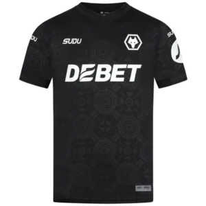 Wolves FC Camiseta 2025 2026 Portero Negra | 7camisetas
