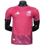 México Camiseta Edición Jugadores 2026 Portero Rosa - Camiseta Selección México | 7camisetas