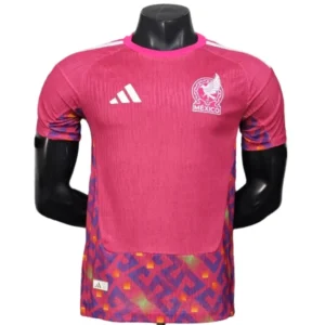 México Camiseta Edición Jugadores 2026 Portero Rosa - Camiseta Selección México | 7camisetas