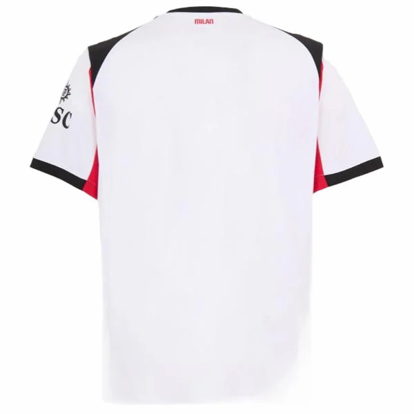 AC Milan Camiseta 2025 2026 Segunda Blanca - Camiseta Ac Milan | 7camisetas