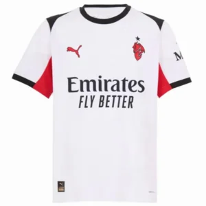 AC Milan Camiseta 2025 2026 Segunda Blanca - Camiseta Ac Milan | 7camisetas