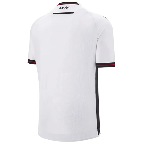 Albania Camiseta 2025 Segunda Blanca - Camiseta Albania | 7camisetas