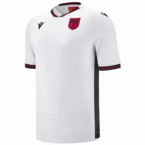 Albania Camiseta 2025 Segunda Blanca - Camiseta Albania | 7camisetas