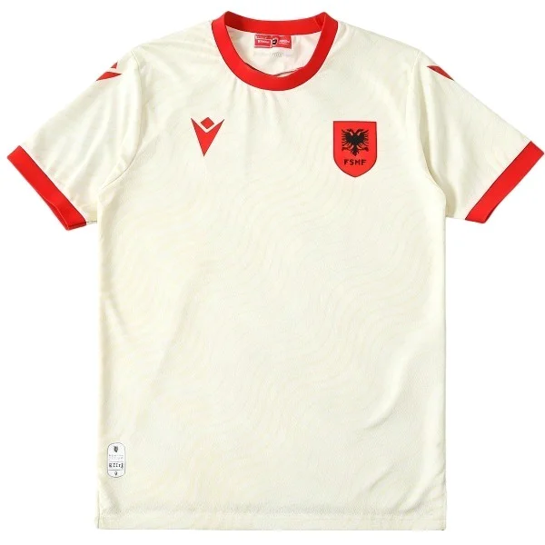 Albania Camiseta 2026 Segunda Blanca - Camiseta Albania | 7camisetas