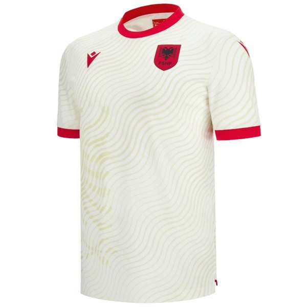 Tailandia Segunda Camiseta Albania 2026 Blanco Albania Camiseta 2026 Segunda Blanca - Camiseta Albania | 7camisetas