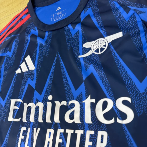 Arsenal Camiseta 2025 2026 Segunda Azul - Camiseta Arsenal | 7camisetas