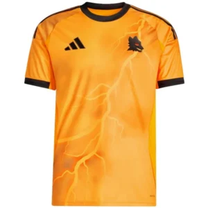 AS Roma Camiseta 2025 2026 Segunda Naranja - Camiseta As Roma | 7camisetas
