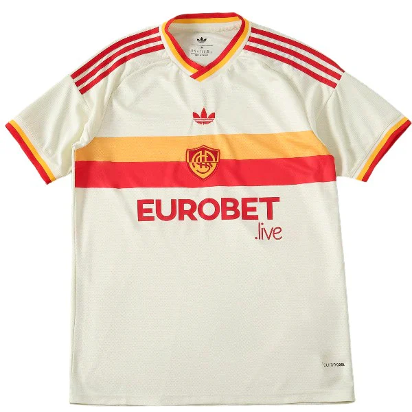 AS Roma Camiseta 2026 2027 Segunda Amarilla - Camiseta As Roma | 7camisetas