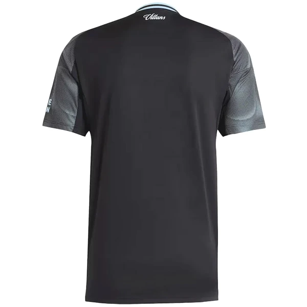 Aston Villa Camiseta 2025 2026 Segunda Negra - Camiseta Aston Villa | 7camisetas