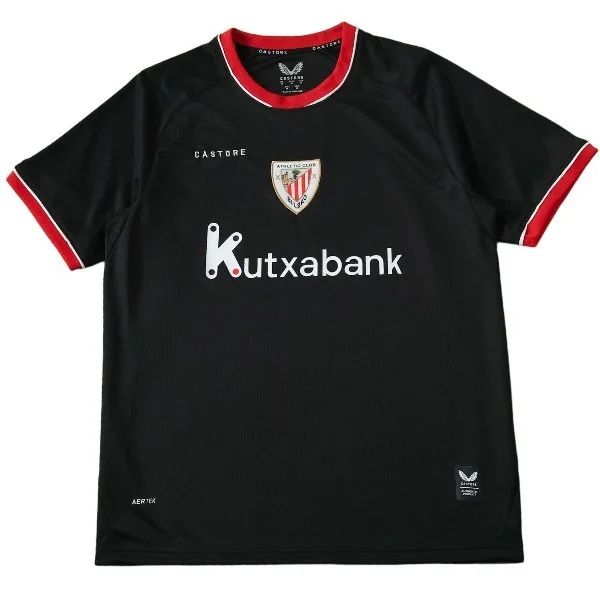Athletic Bilbao Camiseta 2026 2027 Segunda Negra - Camiseta La Liga Athletic Bilbao | 7camisetas
