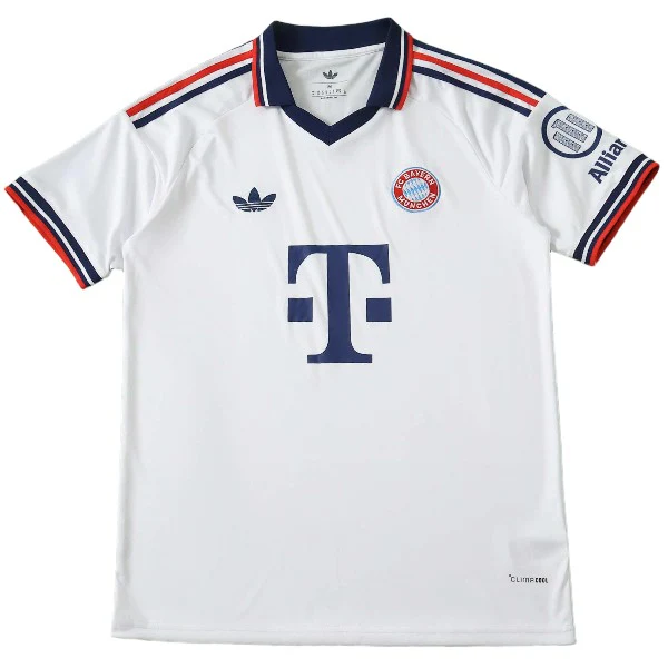 Bayern Múnich Camiseta 2026 2027 Segunda Blanca - Camiseta Bundesliga Bayern Múnich | 7camisetas