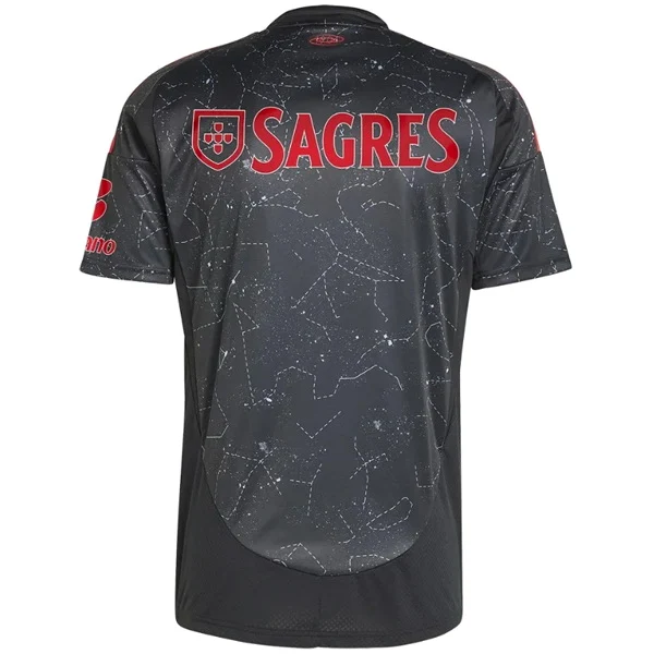 SL Benfica Camiseta 2024 2025 Segunda Negra | 7camisetas