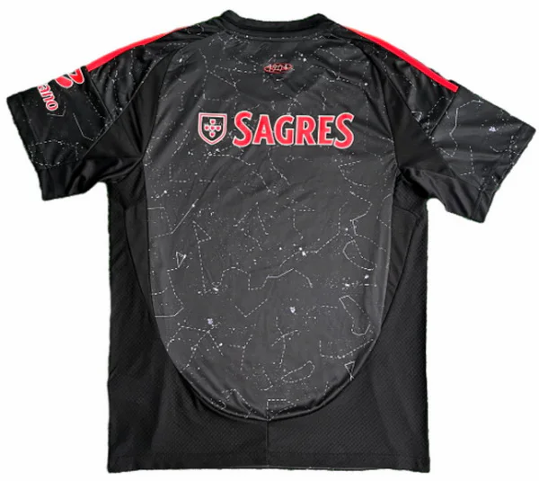 SL Benfica Camiseta 2024 2025 Segunda Negra | 7camisetas
