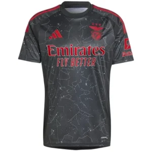 SL Benfica Camiseta 2024 2025 Segunda Negra | 7camisetas