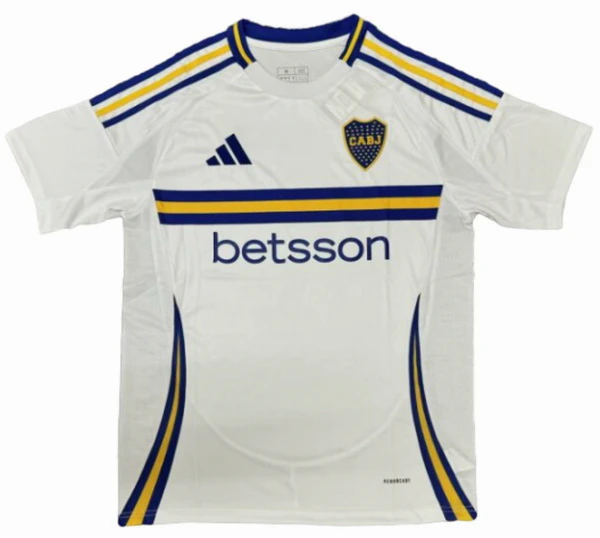 Boca Juniors Camiseta 2024 2025 Segunda Blanca - Camiseta Boca Juniors | 7camisetas