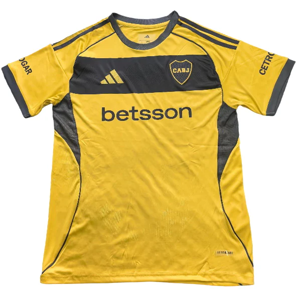 Boca Juniors Camiseta 2025 2026 Segunda Amarilla - Camiseta Boca Juniors | 7camisetas