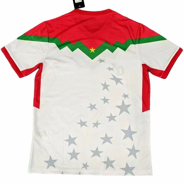 Burkina Faso Camiseta 2025 Segunda Blanca - Camiseta Burkina Faso | 7camisetas