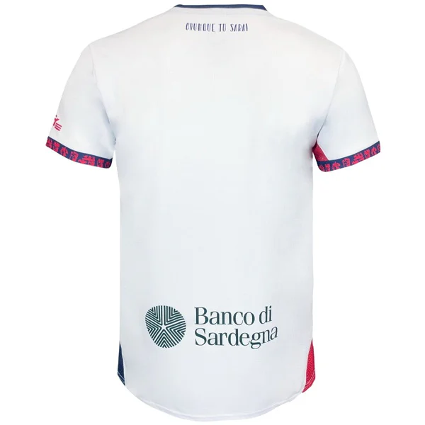 Cagliari Calcio Camiseta 2025 2026 Segunda Blanca - Camiseta Serie A Cagliari Calcio | 7camisetas