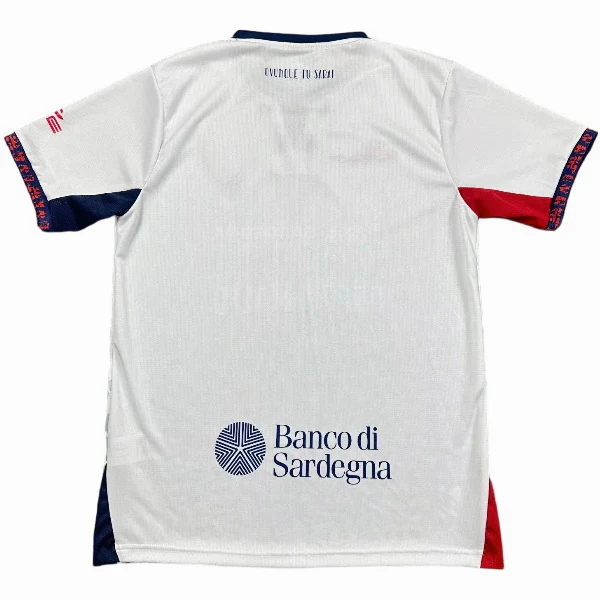 Cagliari Calcio Camiseta 2025 2026 Segunda Blanca - Camiseta Serie A Cagliari Calcio | 7camisetas