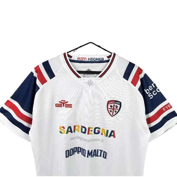 Cagliari Calcio Camiseta 2026 2027 Segunda Blanca - Camiseta Serie A Cagliari Calcio | 7camisetas