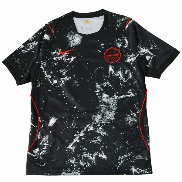 Canadá Camiseta 2026 Segunda Negra - Camiseta Canadá Mundial 2026 | 7camisetas