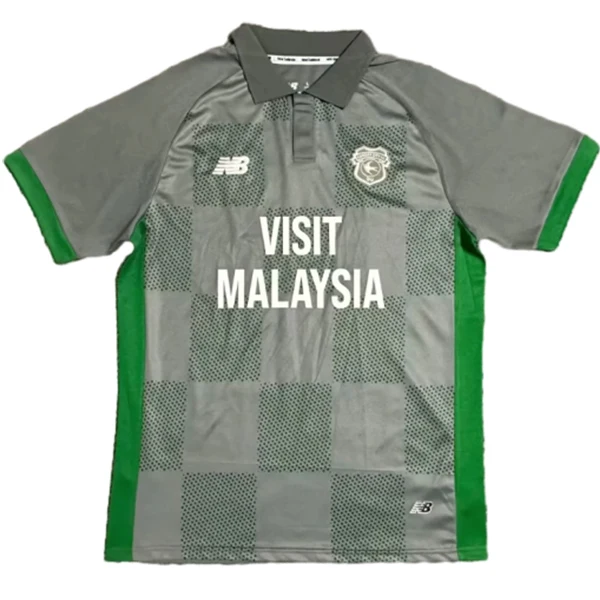 Cardiff City Camiseta 2024 2025 Segunda Gris - Camiseta Cardiff City | 7camisetas