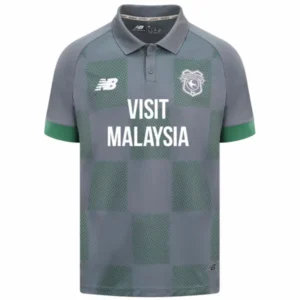 Cardiff City Camiseta 2024 2025 Segunda Gris - Camiseta Cardiff City | 7camisetas