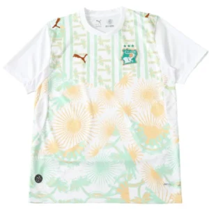 Costa De Marfil Camiseta 2026 Segunda Blanca - Camiseta Costa De Marfil Mundial 2026 | 7camisetas