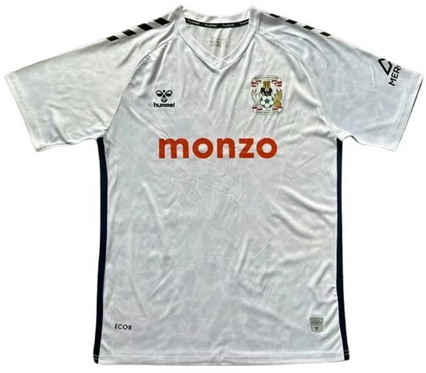 Coventry City Camiseta 2024 2025 Segunda Blanca - Camiseta Coventry City | 7camisetas