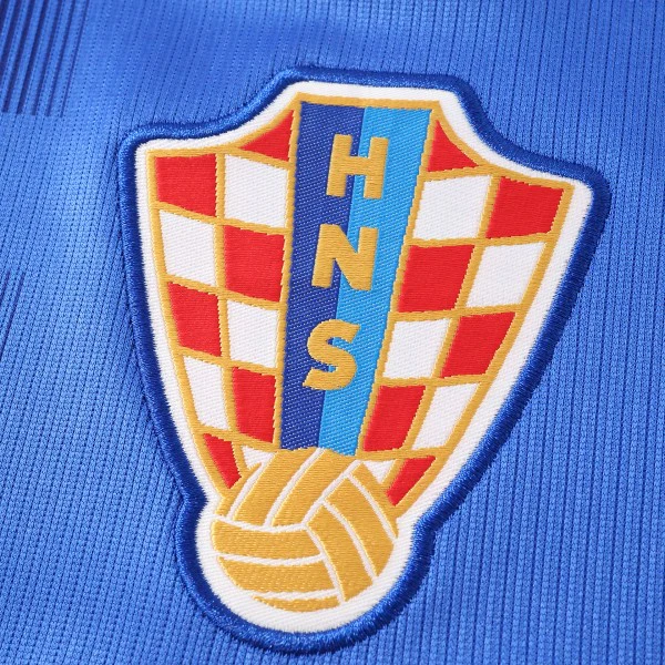 Croacia Camiseta 2026 Segunda Azul - Camiseta Croacia Mundial 2026 | 7camisetas