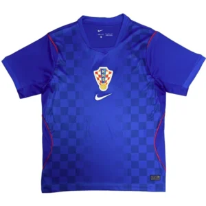 Croacia Camiseta 2026 Segunda Azul - Camiseta Croacia Mundial 2026 | 7camisetas
