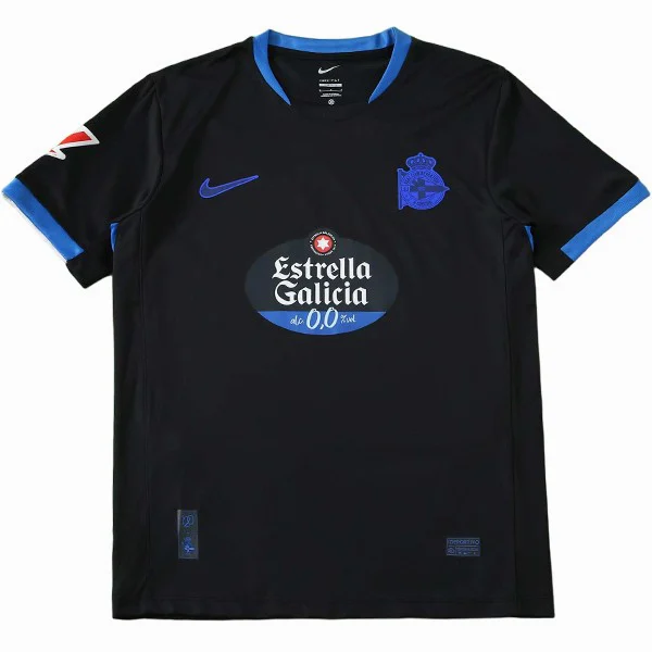 Deportivo de La Coruña Camiseta 2026 2027 Segunda Negra - Camiseta La Liga Deportivo De La Coruña | 7camisetas
