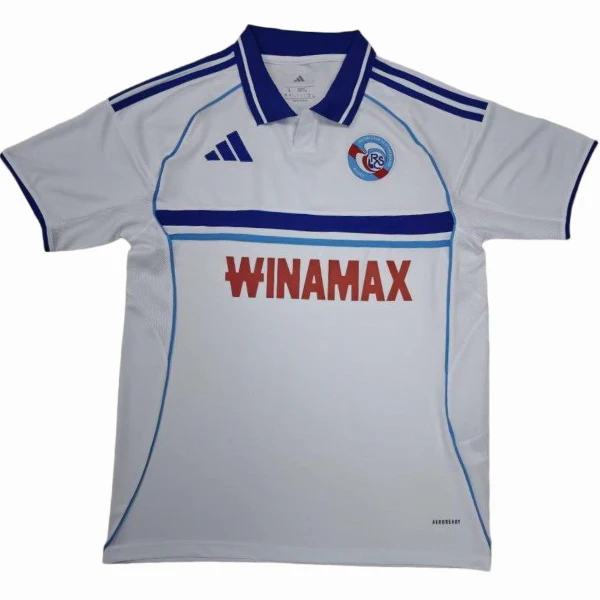 Racing Club De Estrasburgo Camiseta 2025 2026 Segunda Blanca | 7camisetas