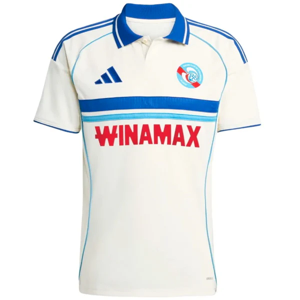 Tailandia Segunda Camiseta Estrasburgo 2025 2026 Blanco Racing Club De Estrasburgo Camiseta 2025 2026 Segunda Blanca | 7camisetas