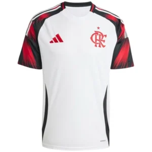 Flamengo Camiseta 2025 2026 Segunda Blanca - Camiseta Flamengo | 7camisetas