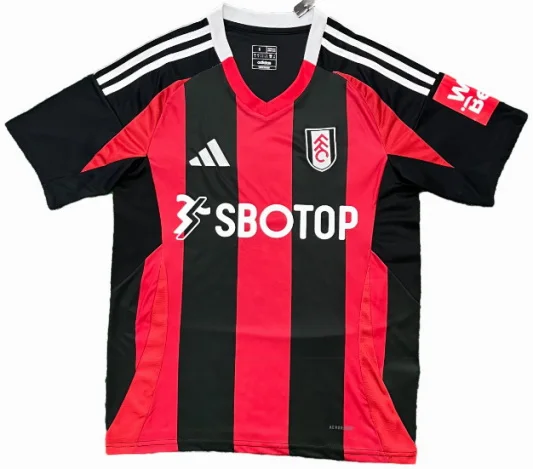Fulham Camiseta 2024 2025 Segunda Roja - Camiseta Fulham | 7camisetas