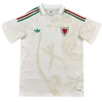 Gales Camiseta 2026 Segunda Blanca - Camiseta Gales Rugby | 7camisetas