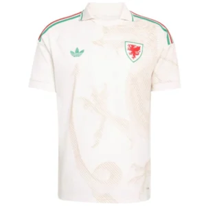 Gales Camiseta 2026 Segunda Blanca - Camiseta Gales Rugby | 7camisetas