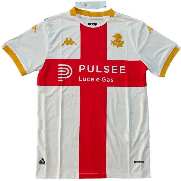 Genoa Camiseta 2025 2026 Segunda Blanca - Camiseta Serie A Genoa | 7camisetas