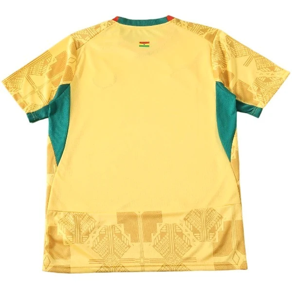 Ghana Camiseta 2026 Segunda Amarilla - Camiseta Ghana Mundial 2026 | 7camisetas