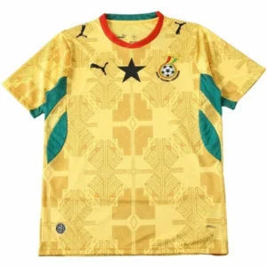 Ghana Camiseta 2026 Segunda Amarilla - Camiseta Ghana Mundial 2026 | 7camisetas