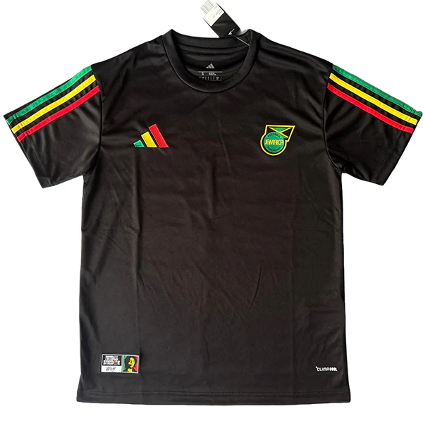 Tailandia Segunda Camiseta Jamaica 2026 Negro Jamaica Camiseta 2026 Segunda Negra - Camiseta Jamaica | 7camisetas