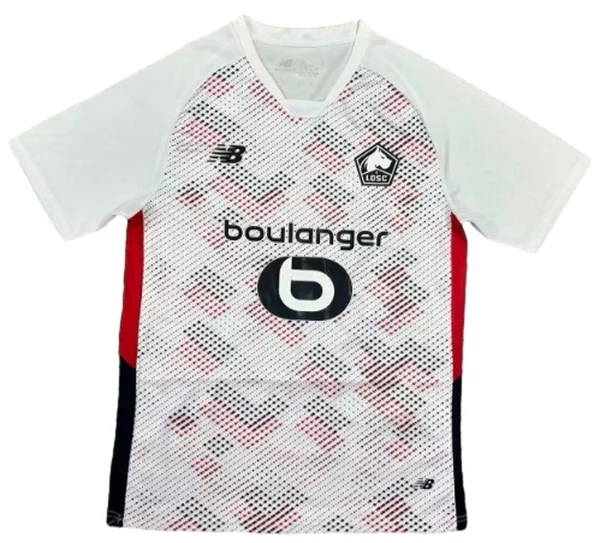 Lille OSC Camiseta 2024 2025 Segunda Blanca | 7camisetas