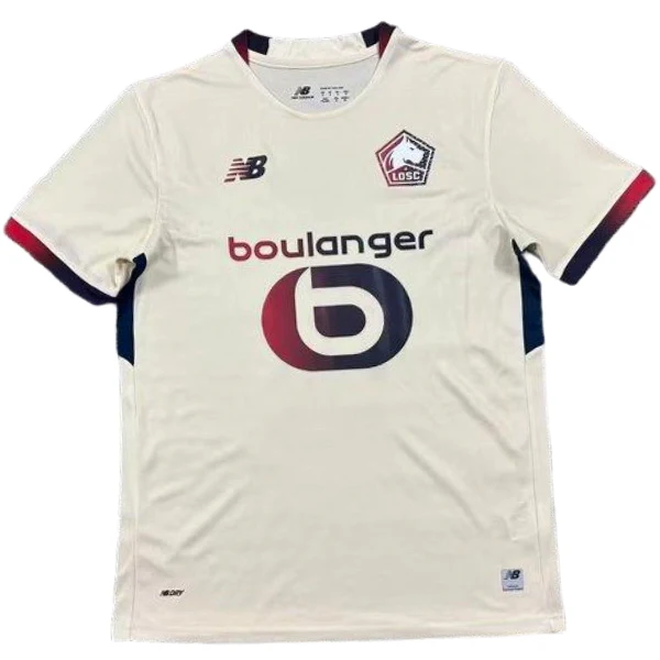 Lille OSC Camiseta 2025 2026 Segunda Amarilla | 7camisetas